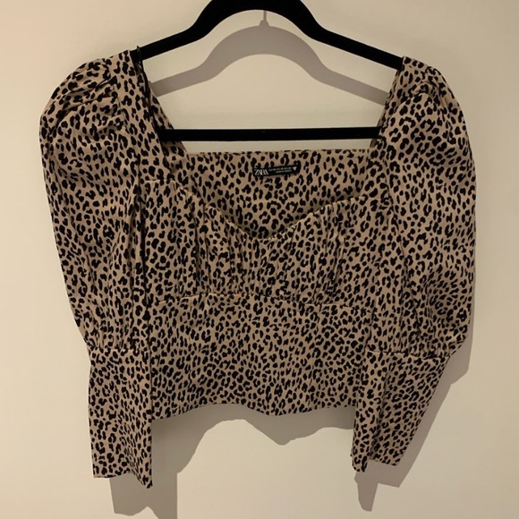 Animal print blouse - Picture 2 of 3